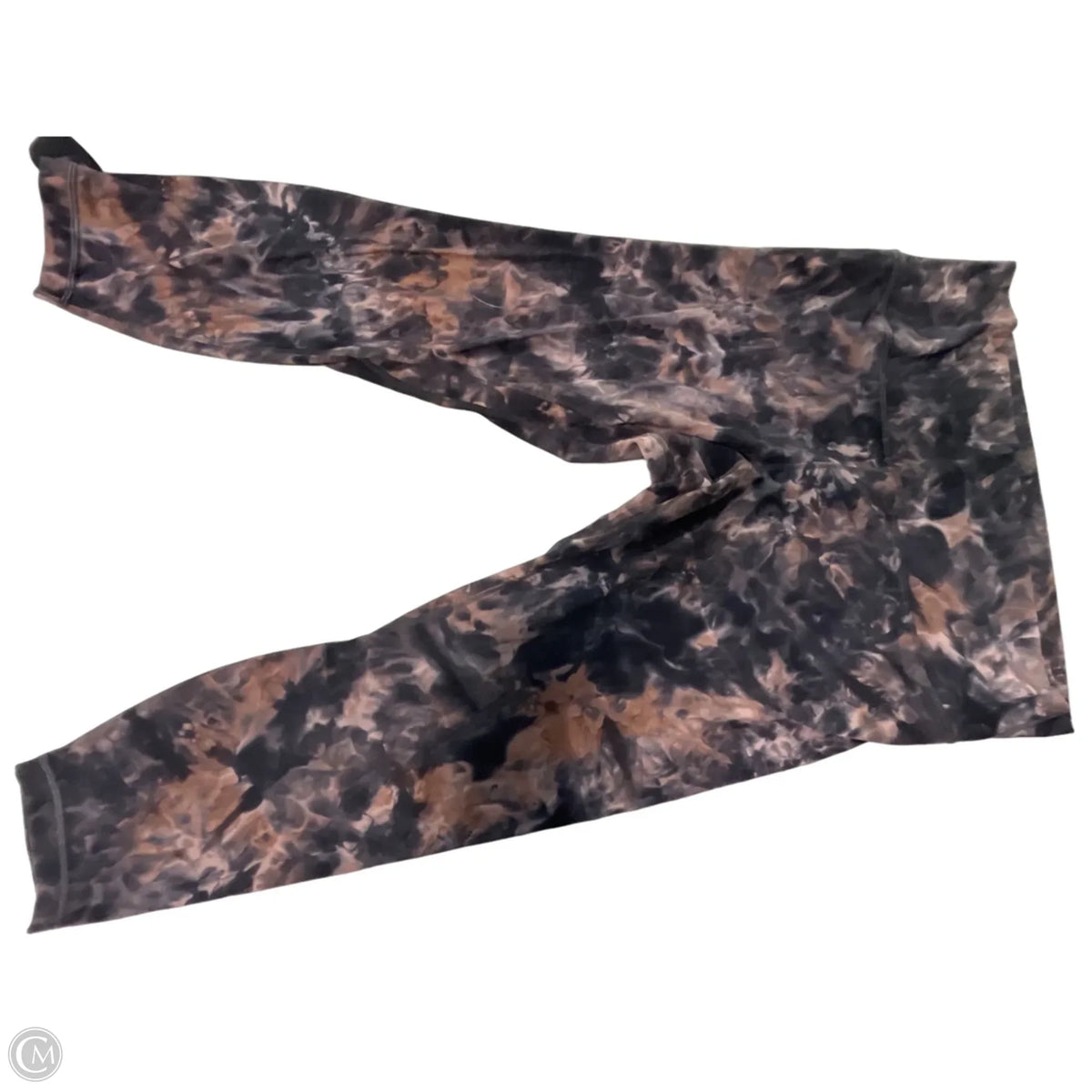 Athletic Pants By Lululemon In Tie Dye Print, Size: 18