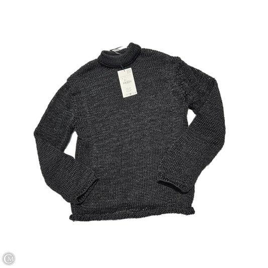 Top Long Sleeve Basic By Zara In Black, Size: S