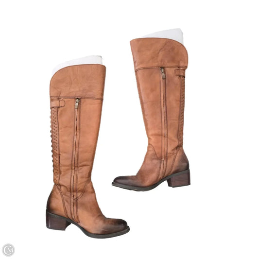 Boots Knee Flats By Vince Camuto In Brown, Size: 6.5