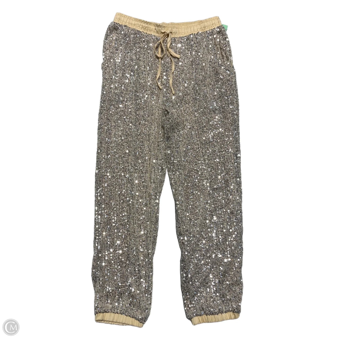 Pants Linen By Cmb In Gold, Size: M