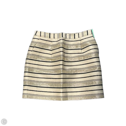 Skirt Mini & Short By J. Crew In Gold, Size: 2