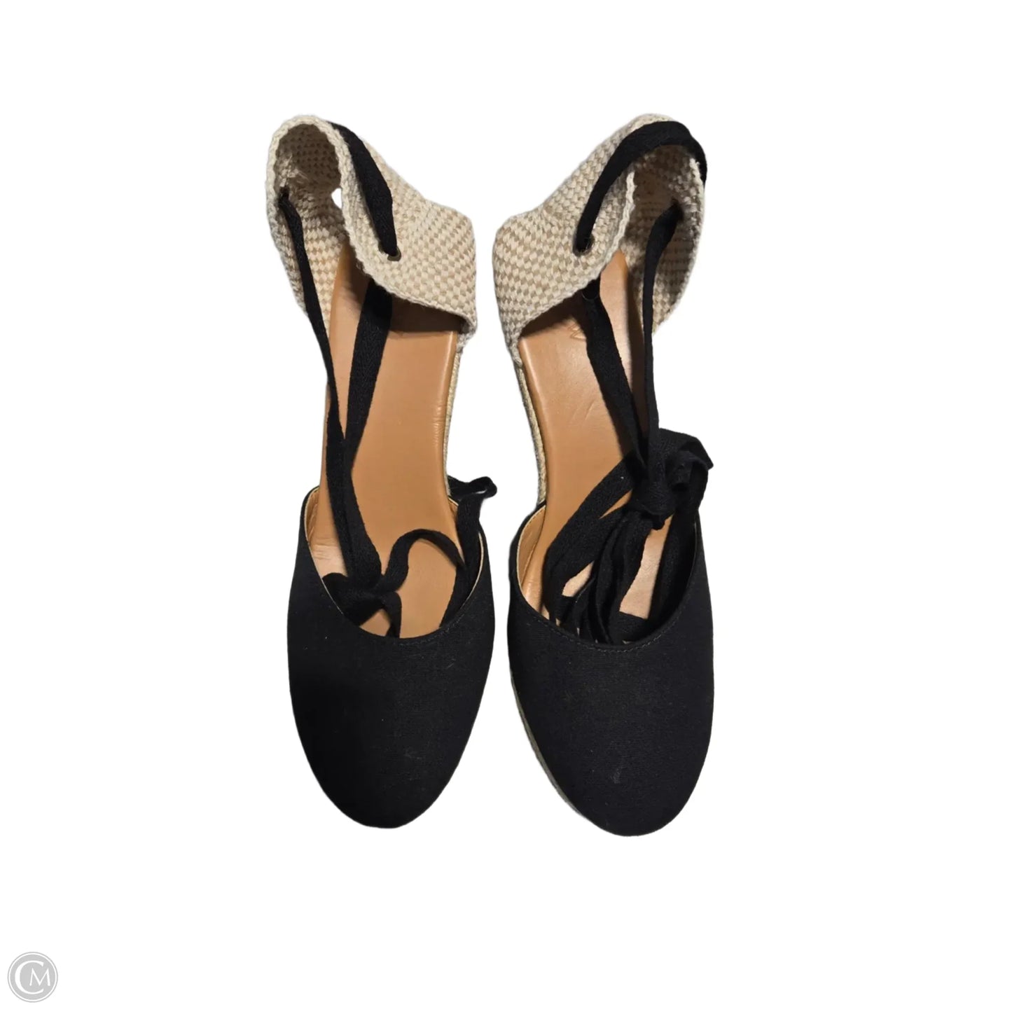 Sandals Heels Block By J. Crew In Black, Size: 9.5