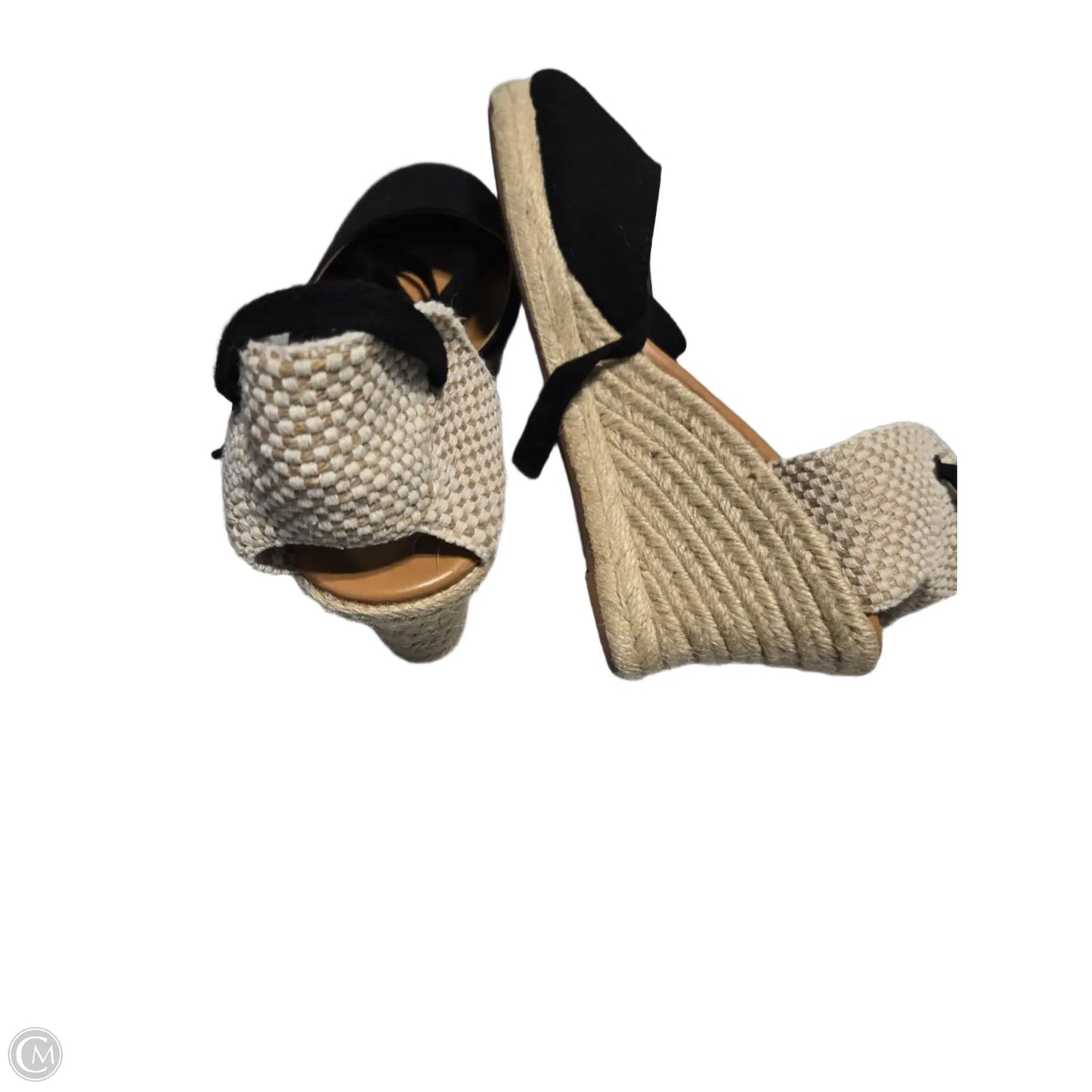 Sandals Heels Block By J. Crew In Black, Size: 9.5