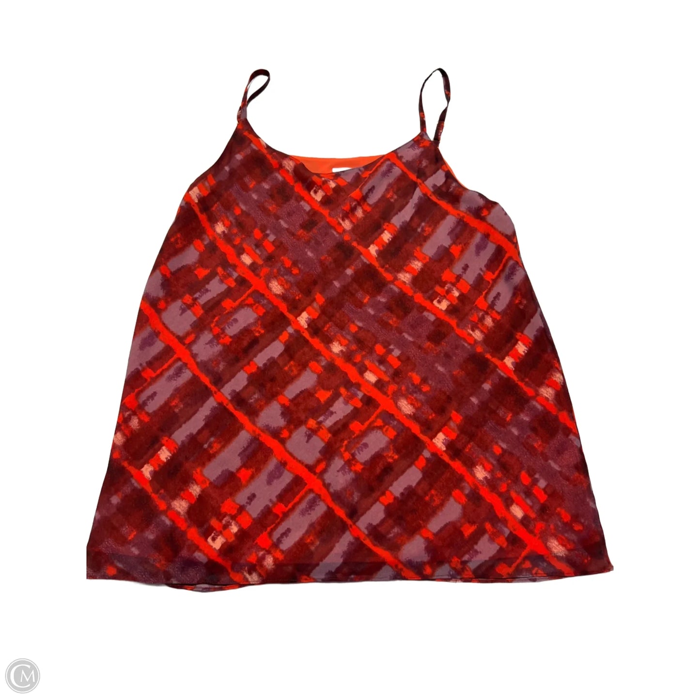 Tank Top By Cabi In Red, Size: L