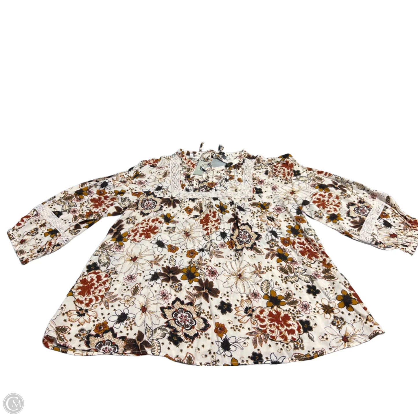 Top 3/4 Sleeve By Maurices In Tan, Size: S