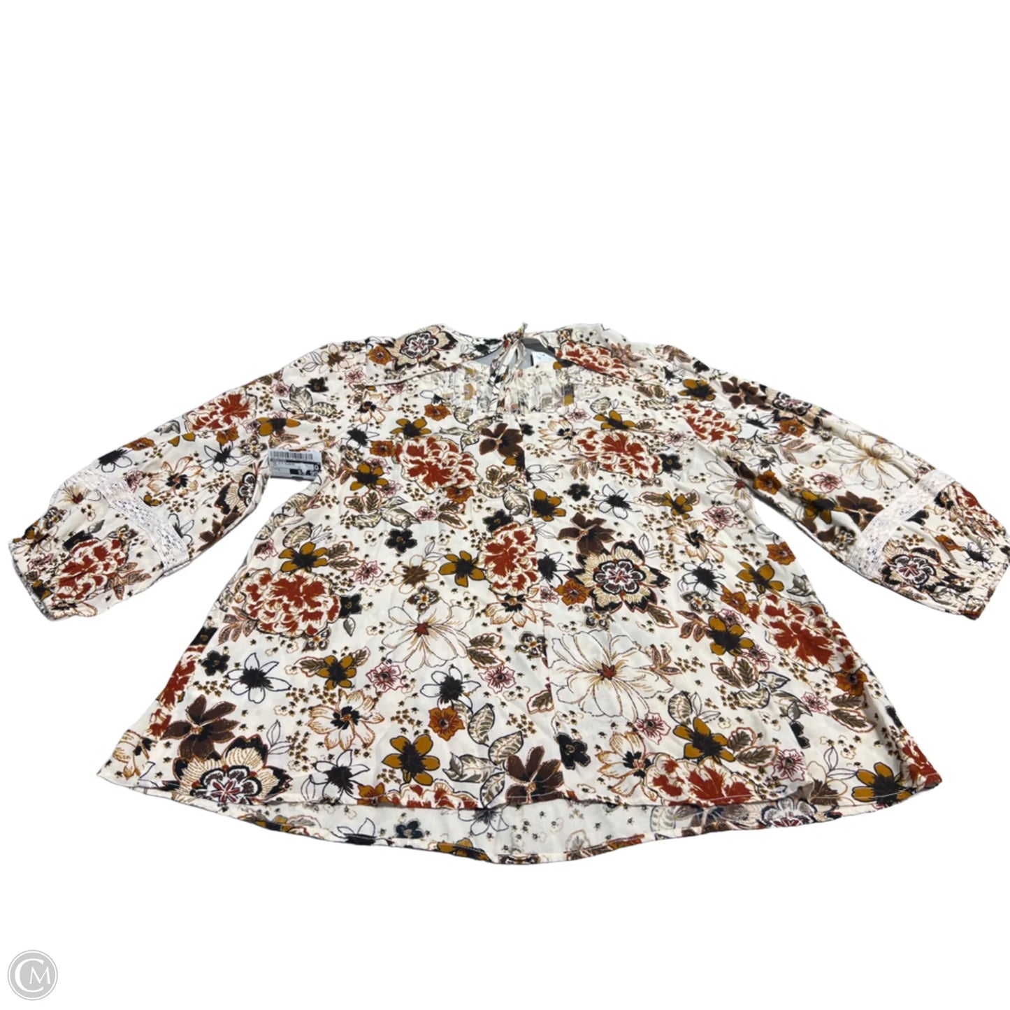 Top 3/4 Sleeve By Maurices In Tan, Size: S