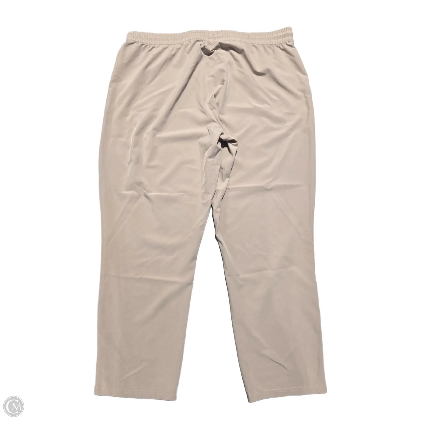 Athletic Capris By Cmc In Tan, Size: 2x