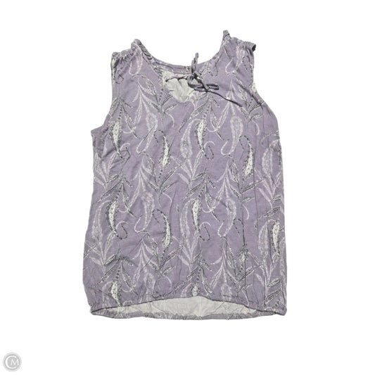 Tank Top By Loft In Purple, Size: M