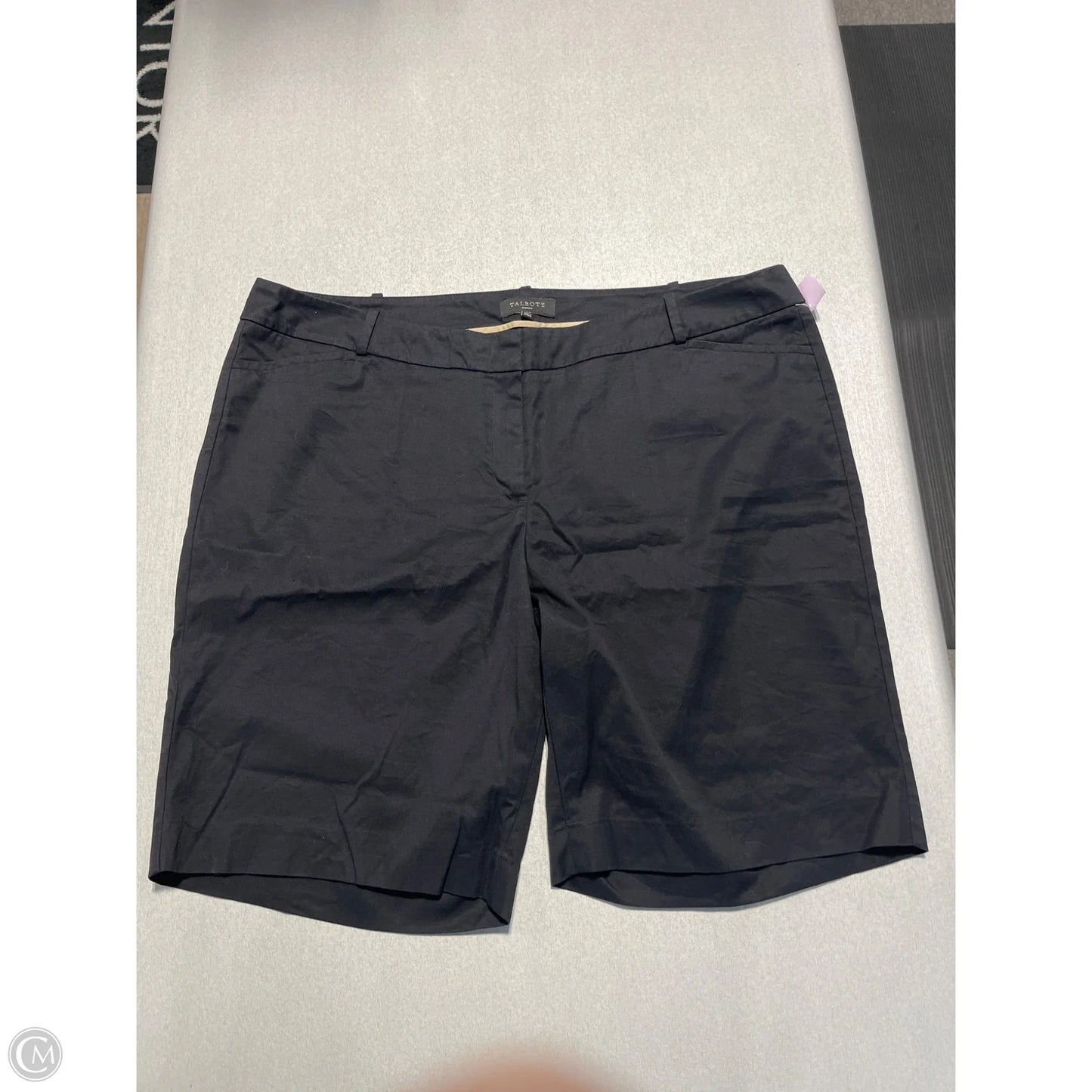 Shorts By Talbots In Black, Size: 18