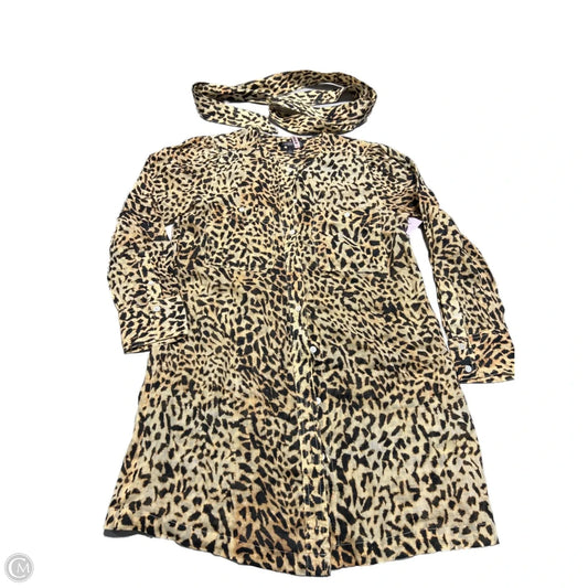Dress Casual Short By Banana Republic In Animal Print, Size: L