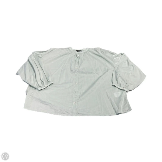 Top Long Sleeve By J. Crew In Green, Size: L