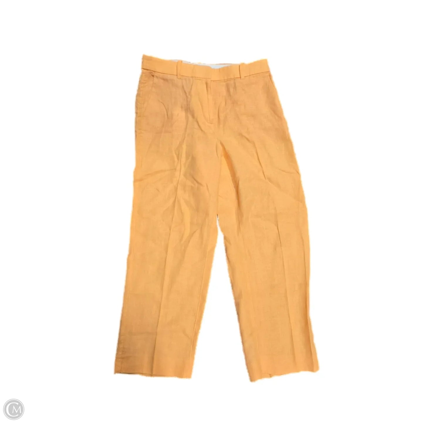Pants Linen By J. Crew In Orange, Size: 6