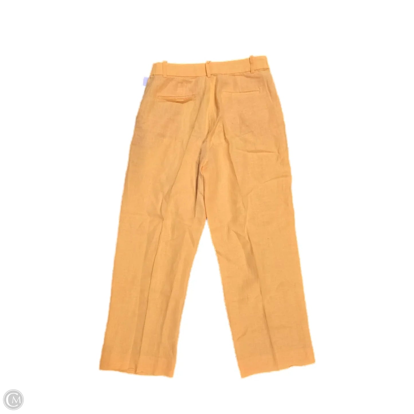 Pants Linen By J. Crew In Orange, Size: 6