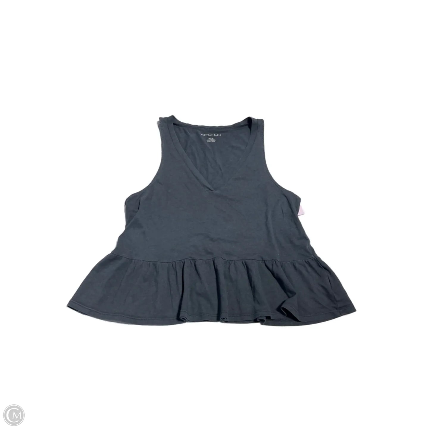 Top Sleeveless By American Eagle In Grey, Size: M