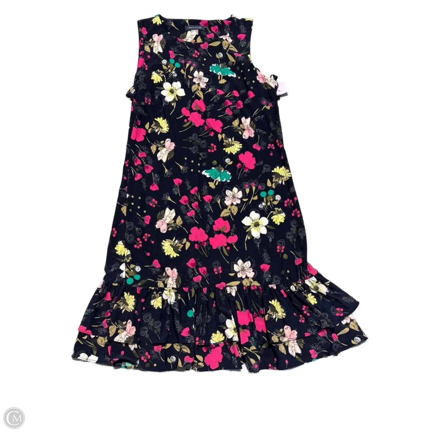 Dress Casual Midi By Tommy Hilfiger In Floral Print, Size: 12p