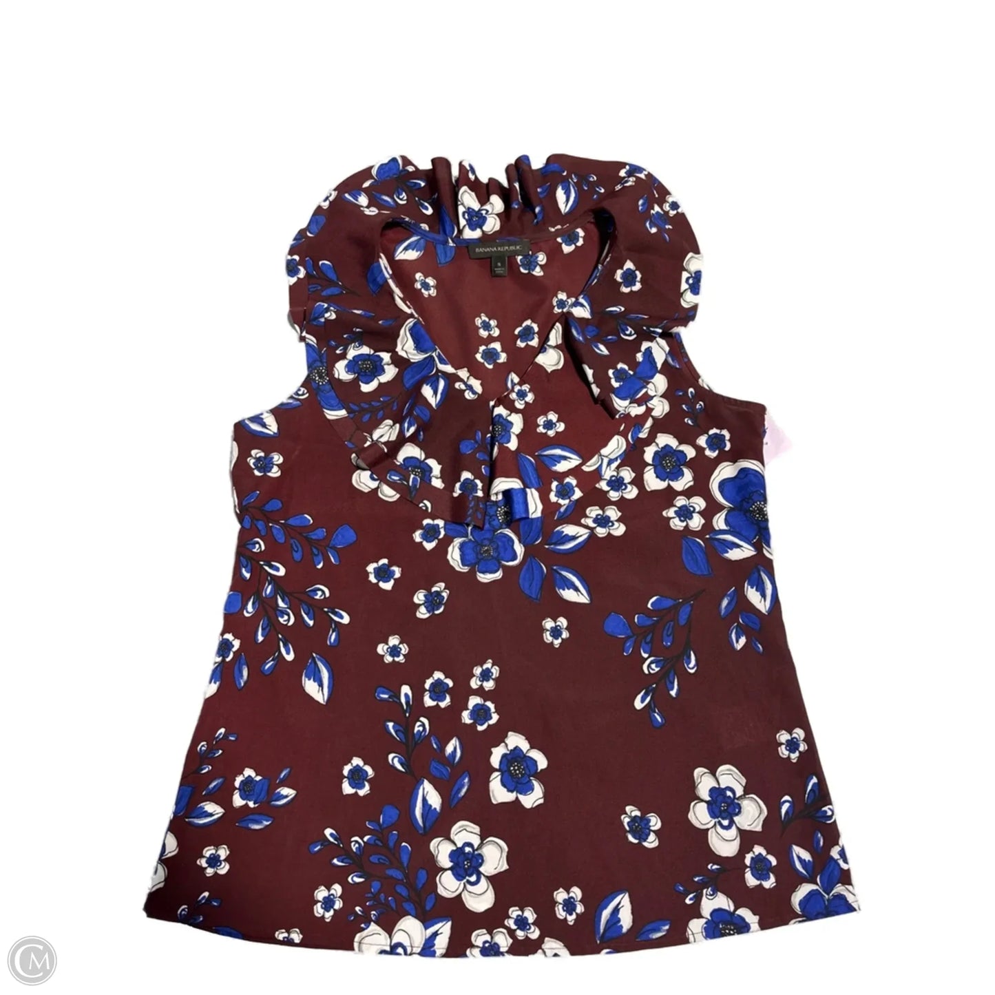 Tank Top By Banana Republic In Floral Print, Size: S