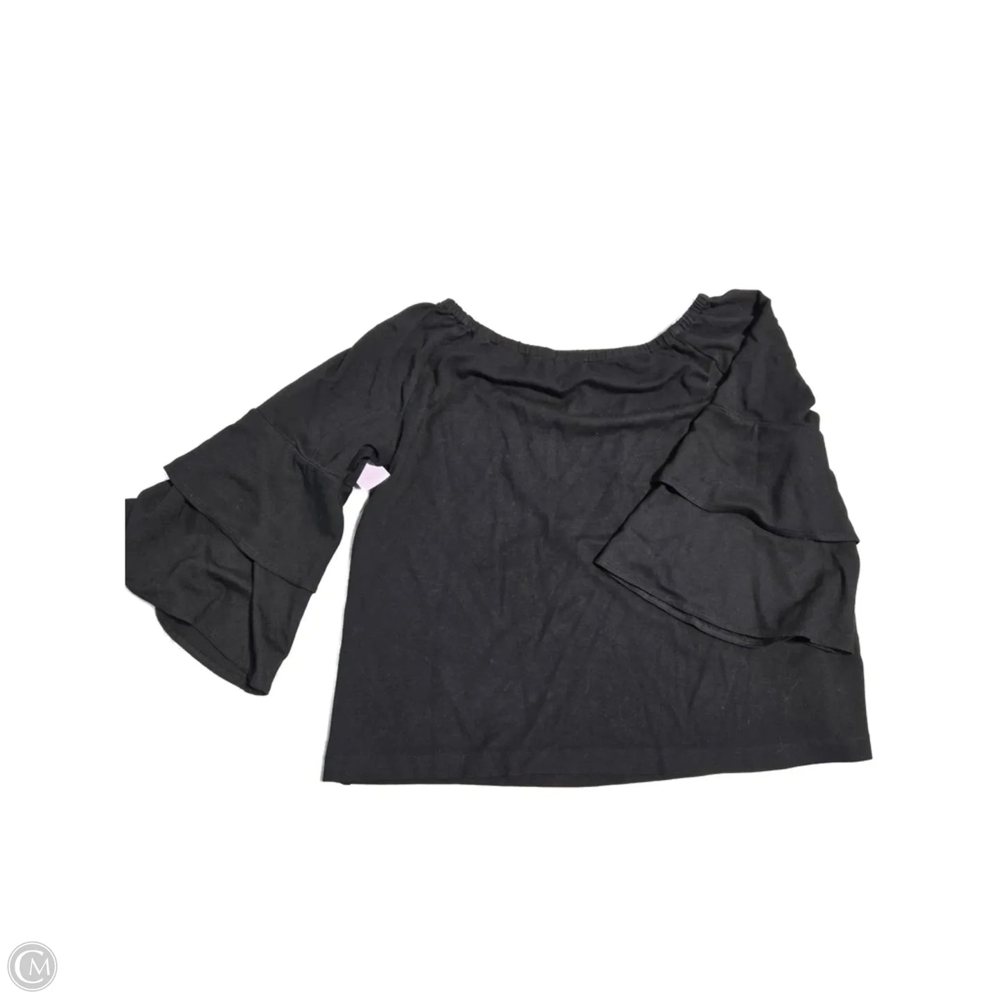 Top Long Sleeve By J. Jill In Black, Size: M