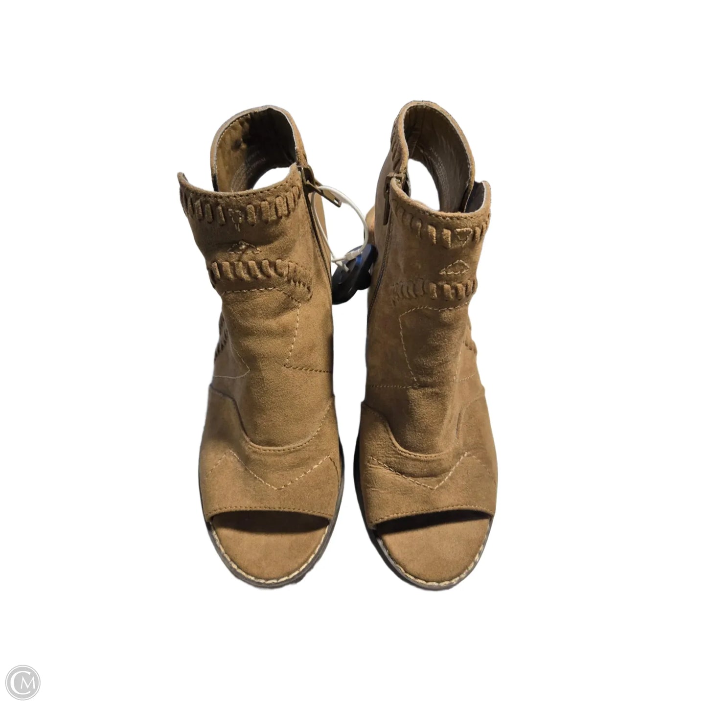 Shoes Heels Block By Madeleine In Brown, Size: 7.5