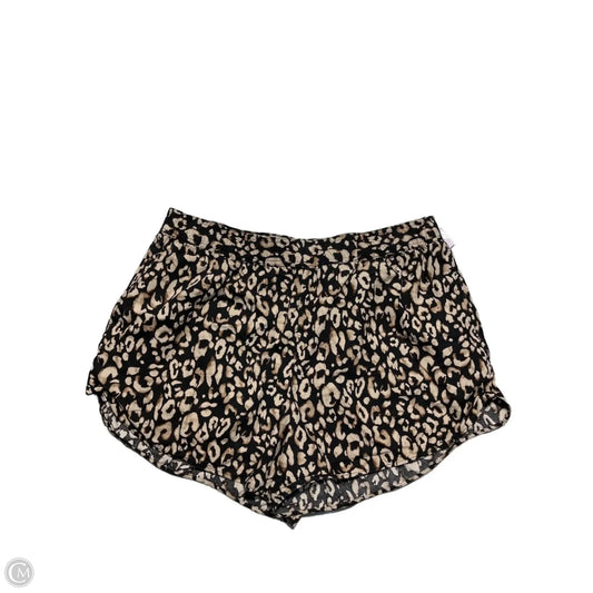Shorts By H&m In Animal Print, Size: Xl