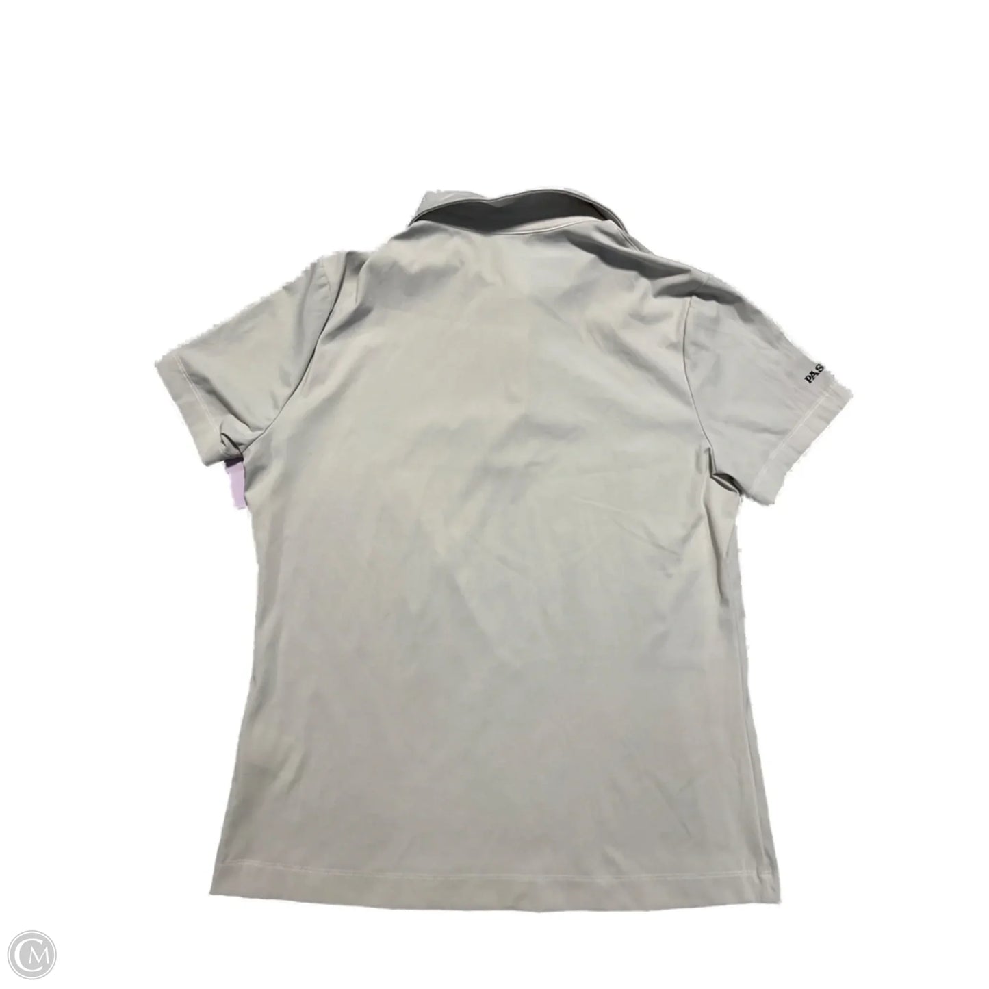 Top Short Sleeve By Cmb In Grey, Size: S