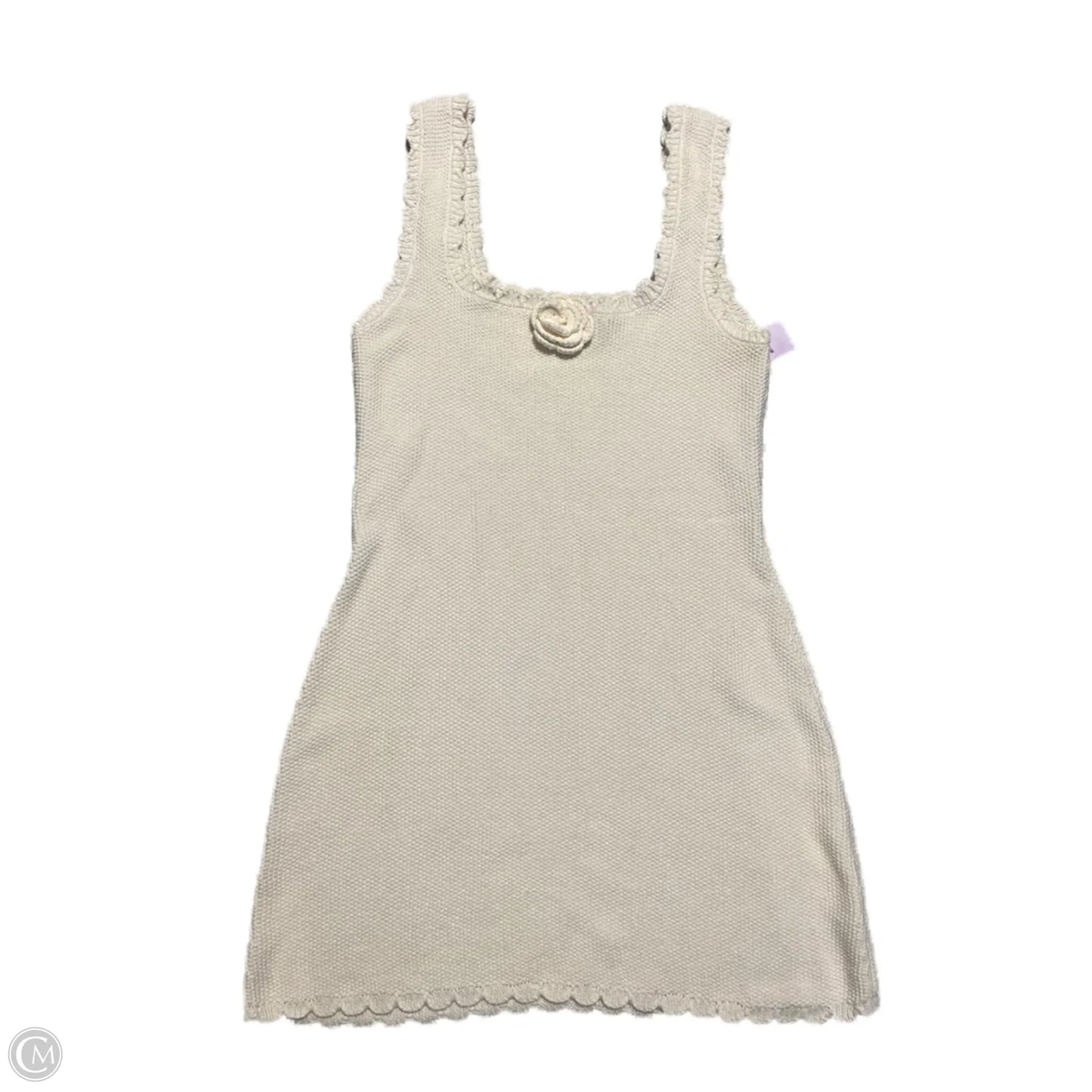 Dress Casual Short By Wild Fable In Cream, Size: M