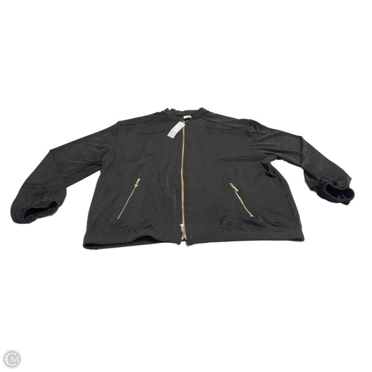 Jacket Other By Chicos In Black, Size: Xl