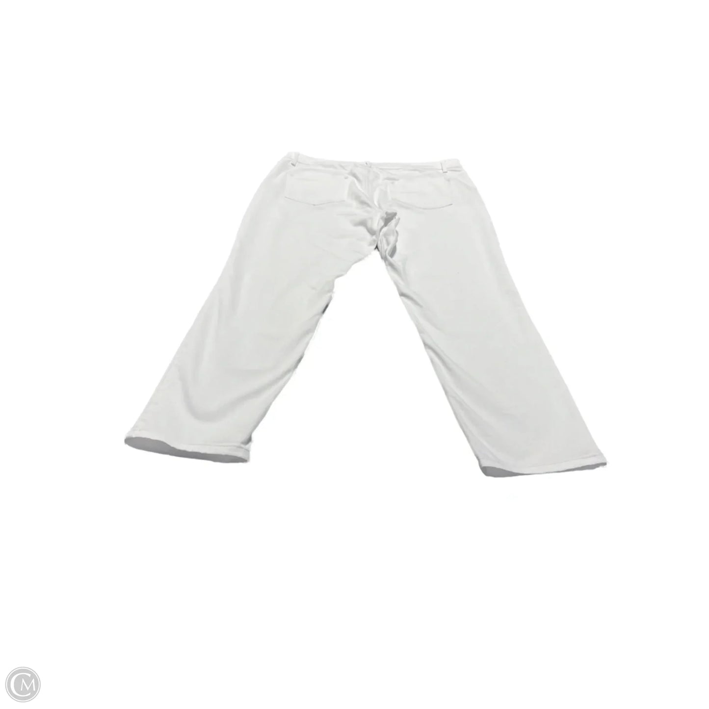 Jeans Straight By J. Jill In White, Size: 14p