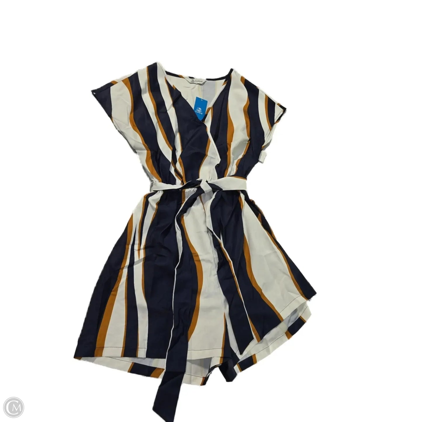 Romper By Cupshe In Striped Pattern, Size: S