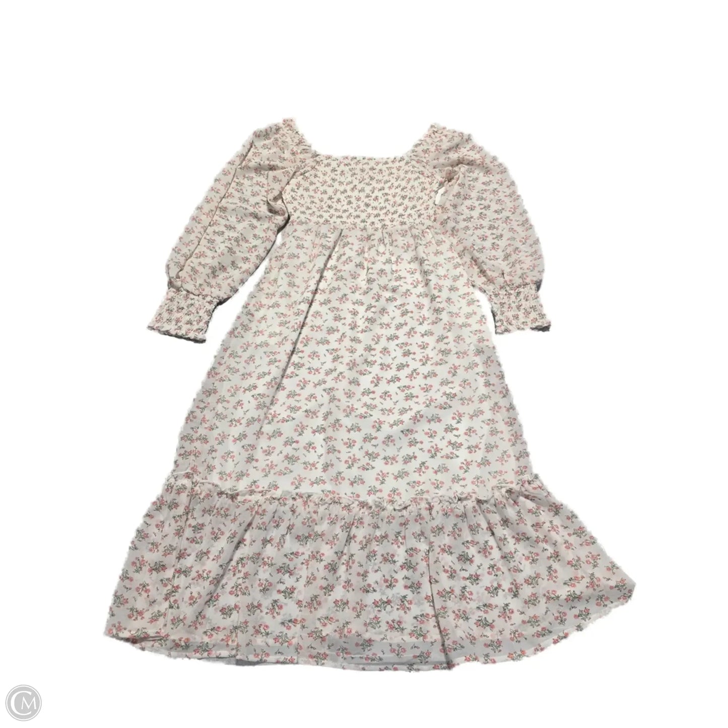 Dress Casual Maxi By Cmc In Floral Print, Size: S