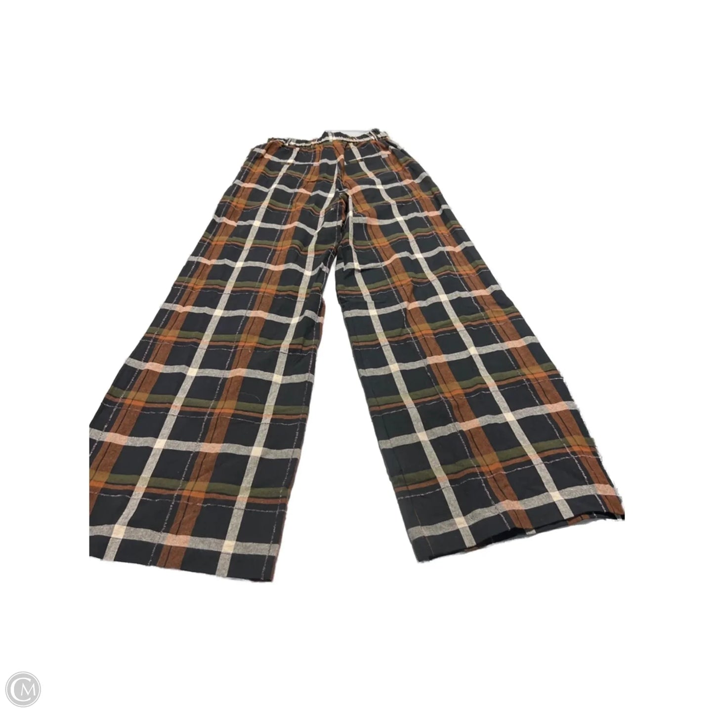 Pants Linen By Cmc In Plaid Pattern, Size: Xs