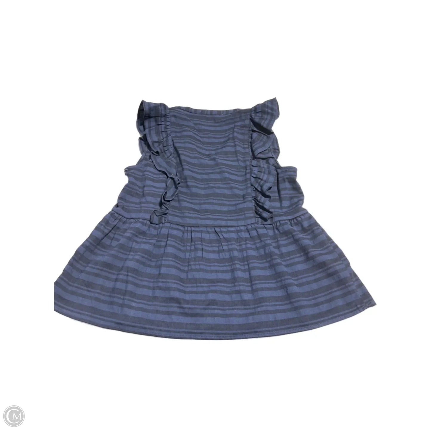 Top Sleeveless By Loft In Blue, Size: S