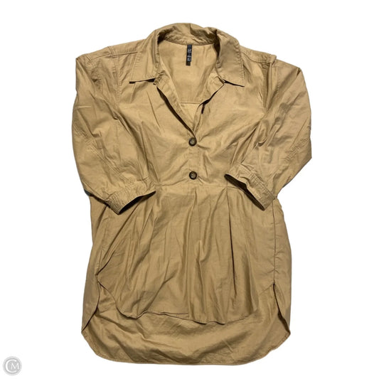 Dress Casual Short By Zara In Tan, Size: S