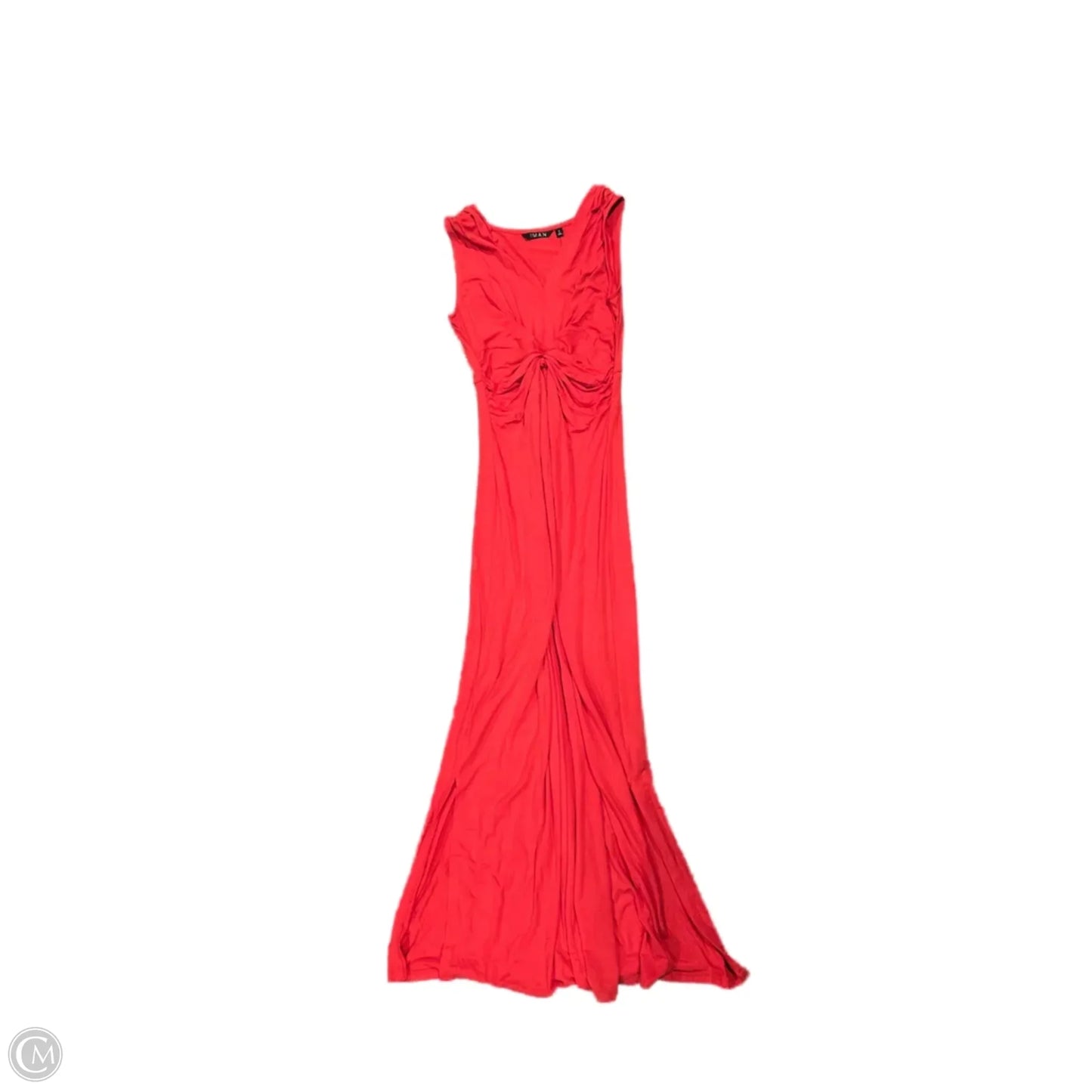 Dress Casual Maxi By Iman Hsn In Red, Size: S