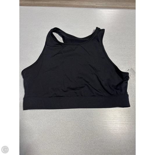 Athletic Bra By Fabletics In Black, Size: Xxl