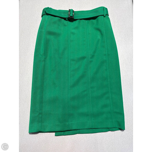 Skirt Midi By Ann Taylor In Green, Size: 10