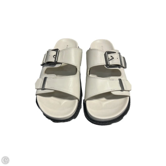 Sandals Flats By Marc Fisher In White, Size: 8.5