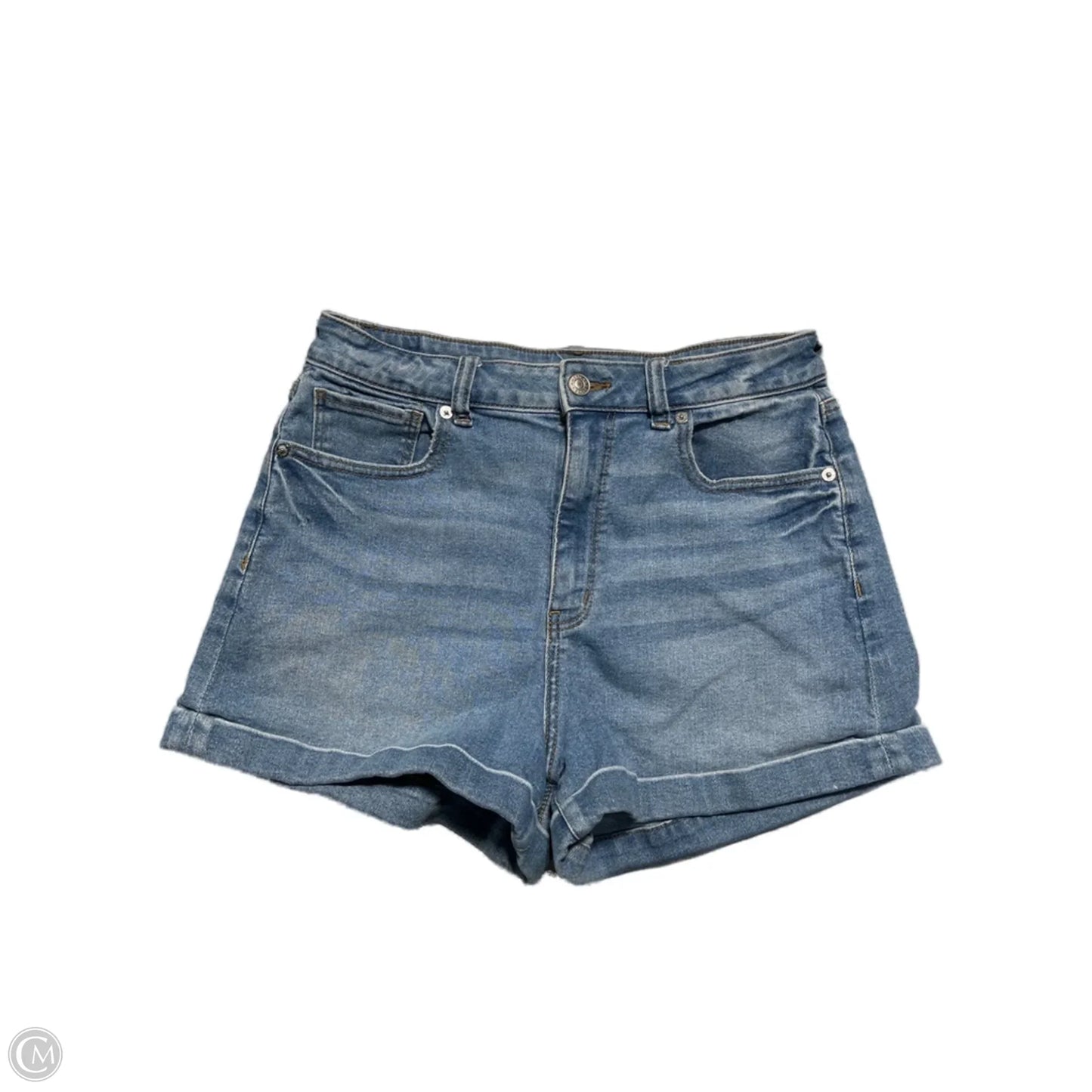 Shorts By American Eagle In Blue Denim, Size: 8