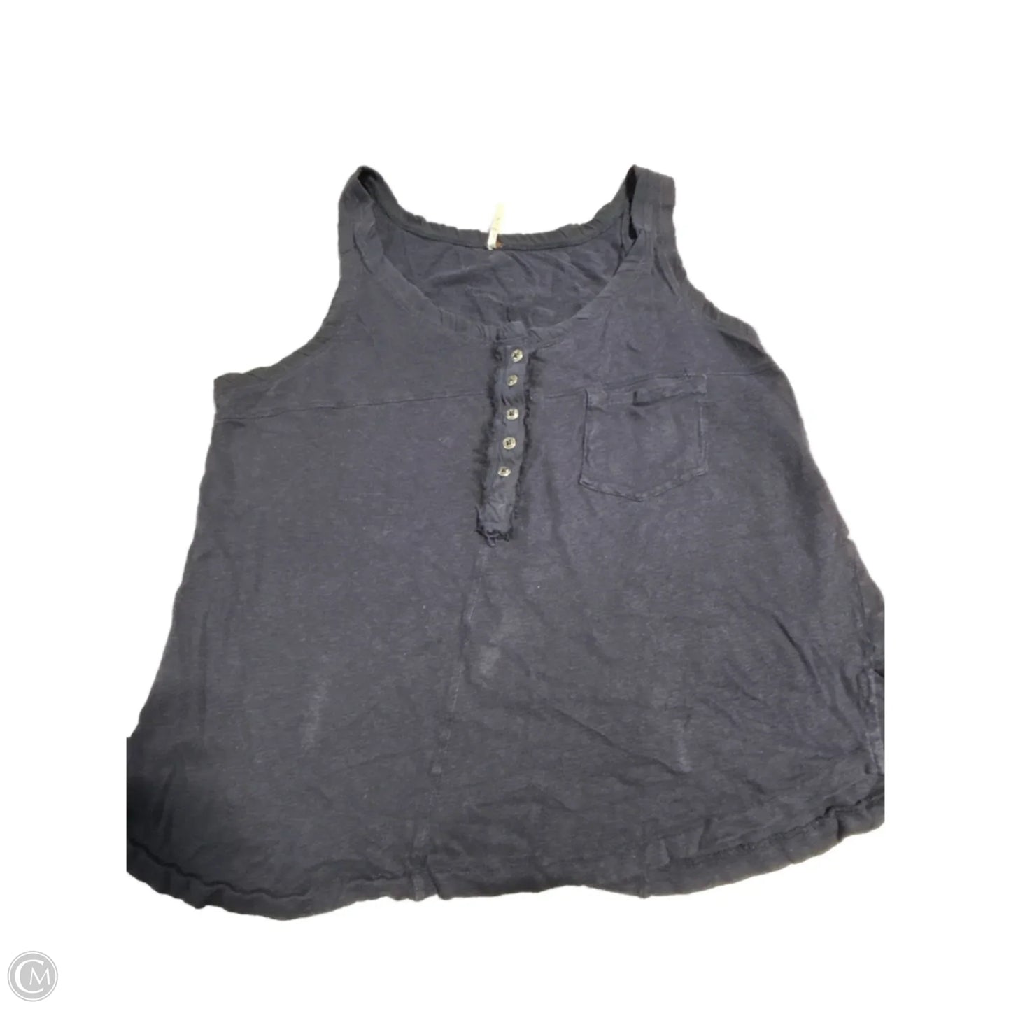 Tank Top By Free People In Navy, Size: M