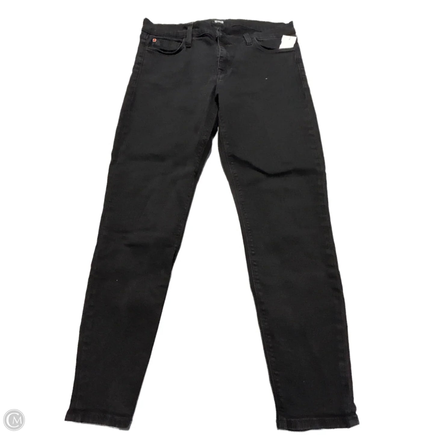 Jeans Skinny By Hudson In Black, Size: 12