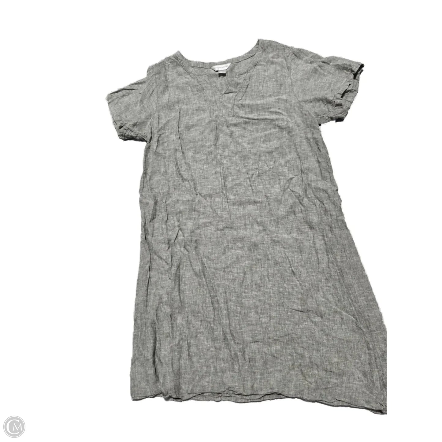 Dress Casual Midi By Christopher And Banks In Green, Size: L