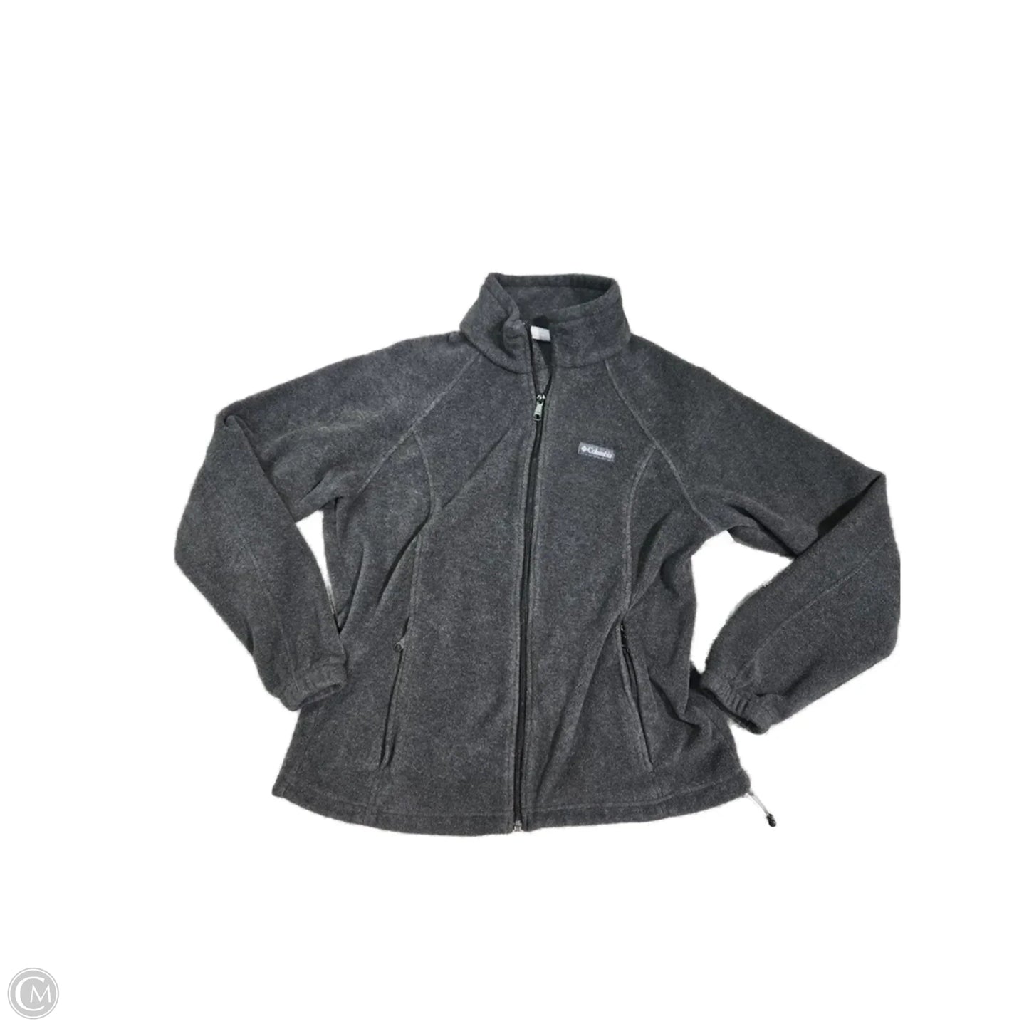 Jacket Fleece By Columbia In Grey, Size: Xl