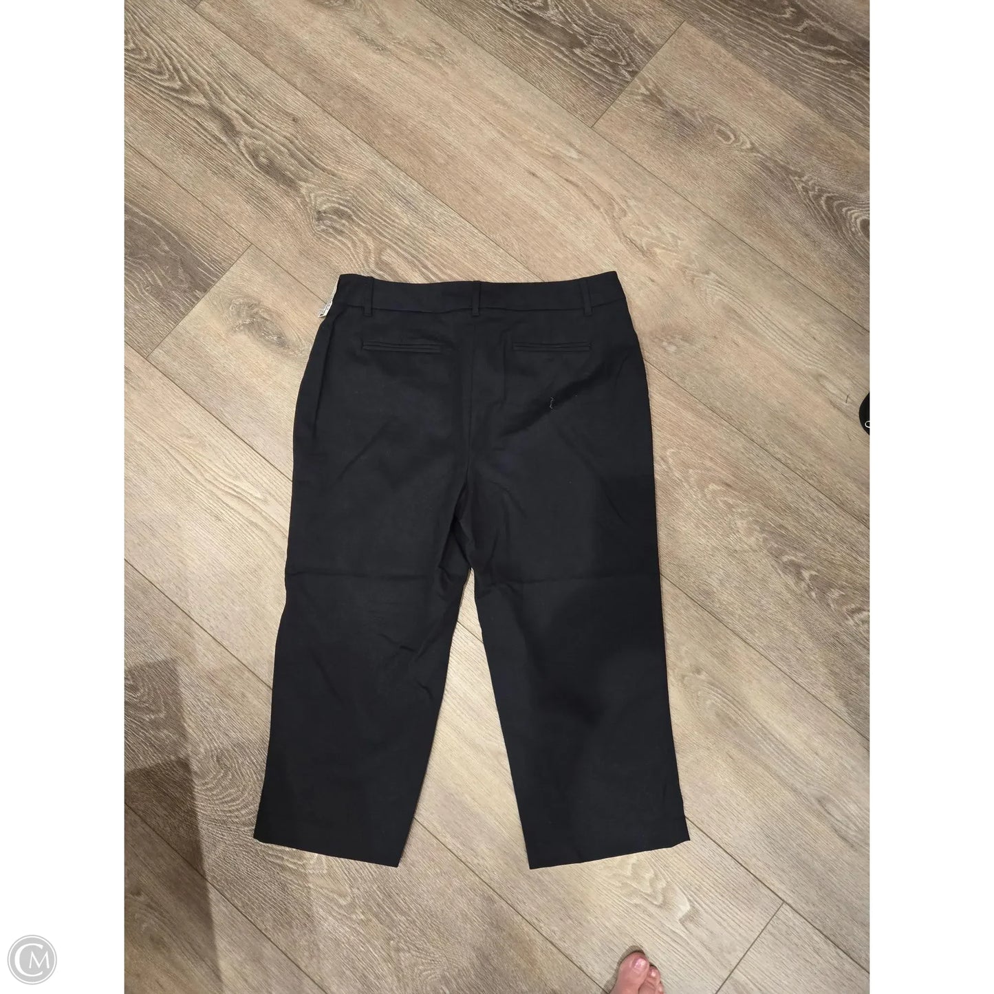 Pants Cropped By Rafaella In Black, Size: 10