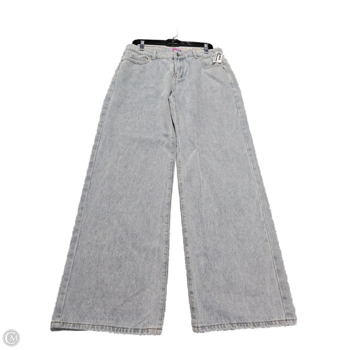 Jeans Wide Leg By Cme In Blue Denim, Size: 10