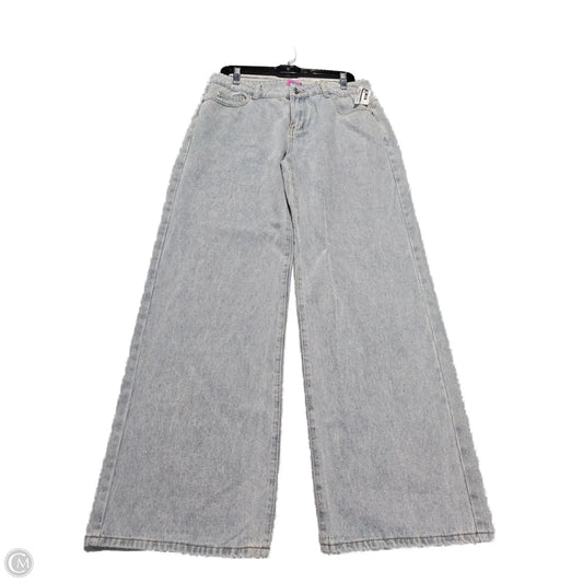 Jeans Wide Leg By Cme In Blue Denim, Size: 10