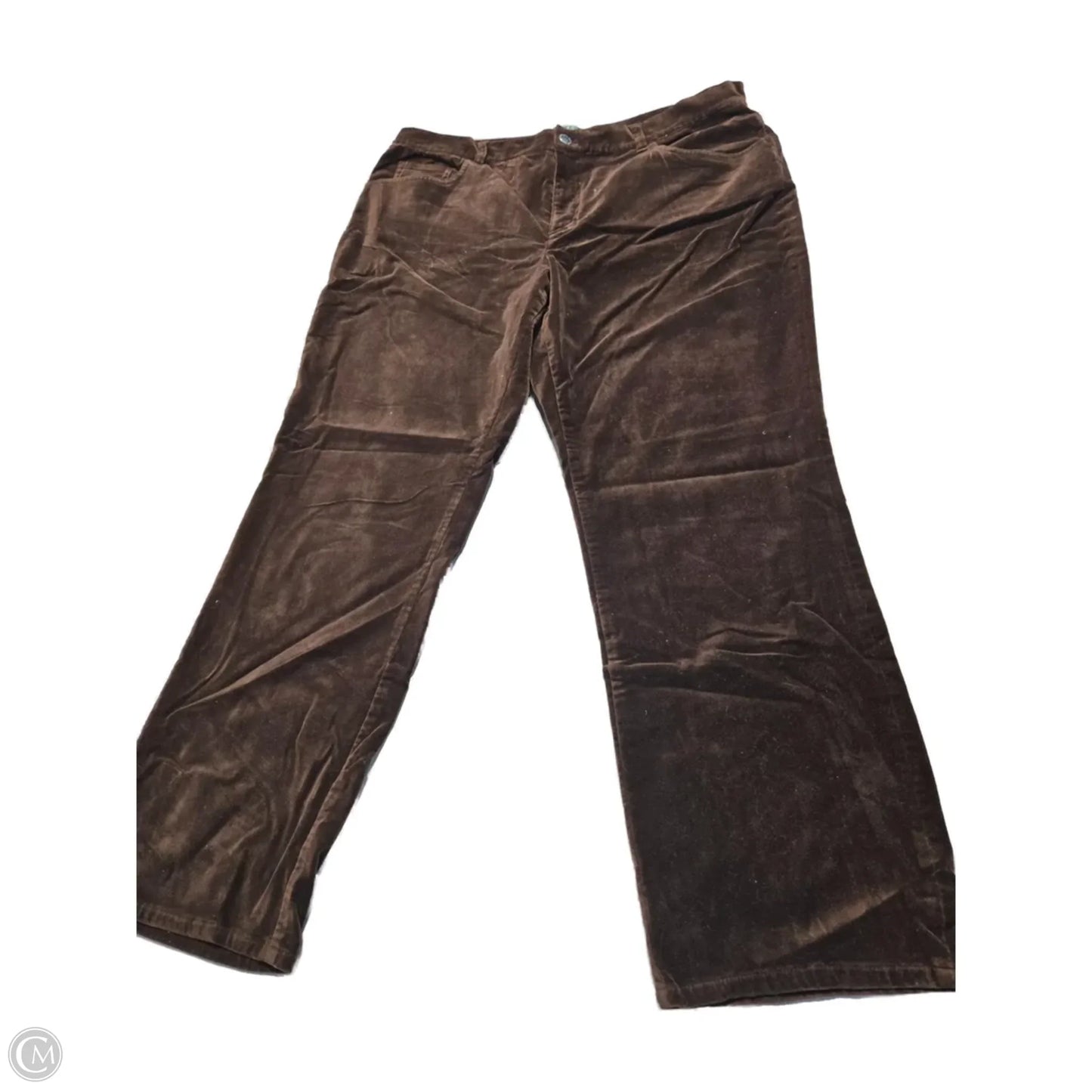Pants Chinos & Khakis By Lauren By Ralph Lauren In Brown, Size: 1x