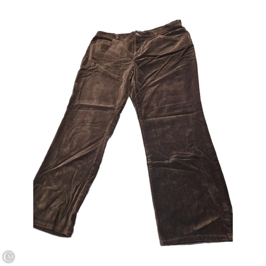 Pants Chinos & Khakis By Lauren By Ralph Lauren In Brown, Size: 1x