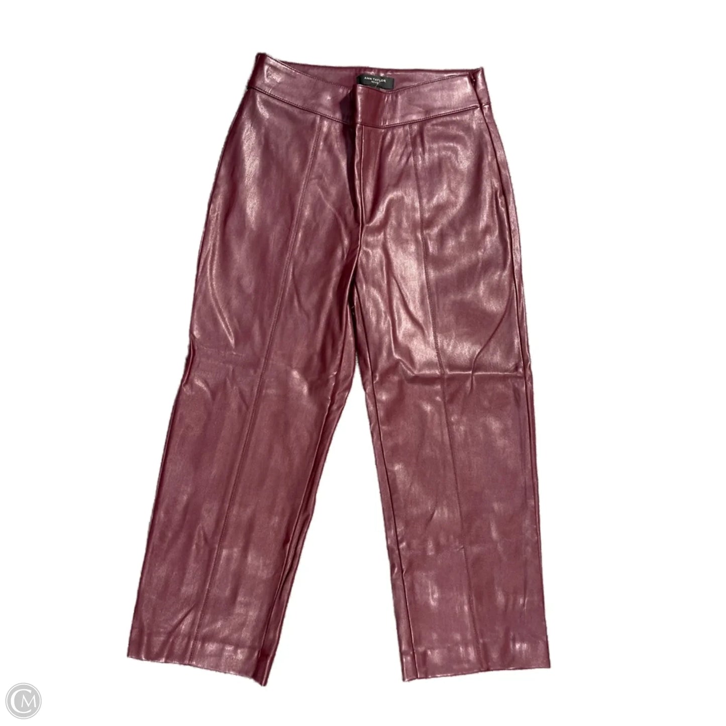 Pants Chinos & Khakis By Ann Taylor In Maroon, Size: 2p