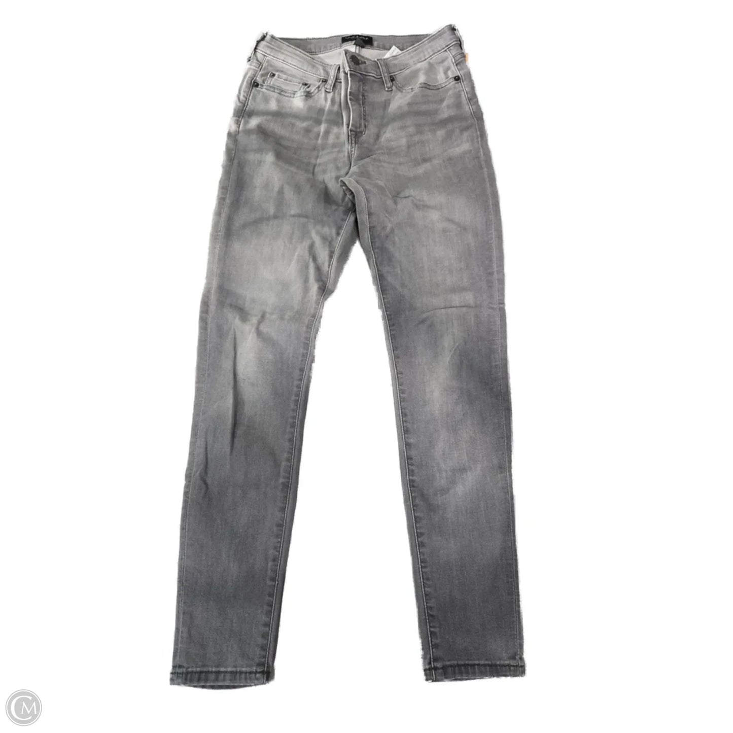 Jeans Skinny By Banana Republic In Grey, Size: 6