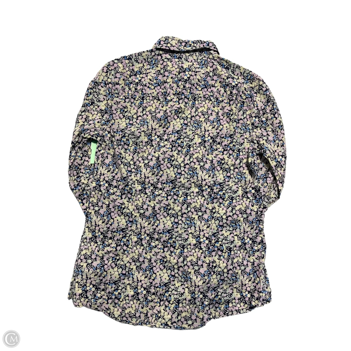 Top Long Sleeve By J. Crew In Floral Print, Size: 4