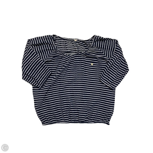 Top 3/4 Sleeve By J. Crew In Navy, Size: Xs